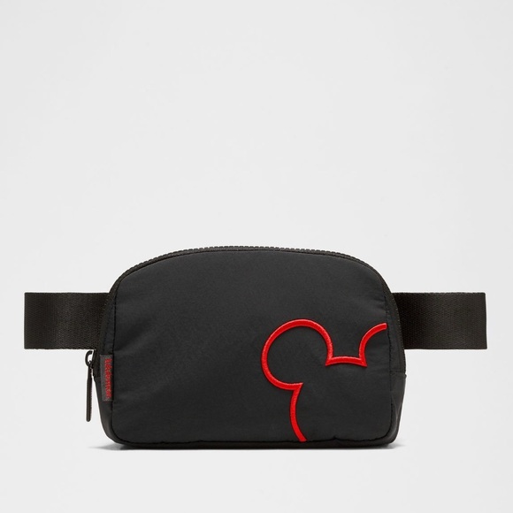 lululemon athletica Handbags - Lululemon Black Mickey Mouse Waist Bag
